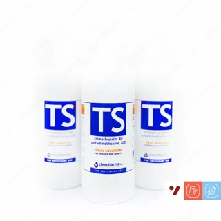 محلول خوراکی تی اس (TS) کمی‌فارما - حجم یک لیتر