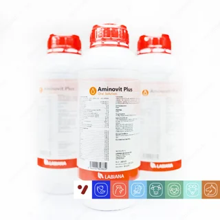 محلول خوراکی آمینوویت پلاس (Aminovit Plus) لابیانا - حجم یک لیتر