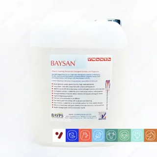 محلول ضدعفونی بایسان (Baysan) بایپس - حجم پنج لیتر