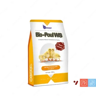 پودر پروبیوتیک بیوپول (Biopoul WS) بیودپ - بسته ۵۰۰ گرمی