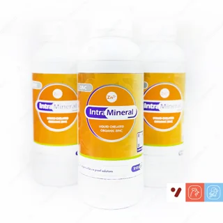 محلول خوراکی اینترا مینرال روی (زینک) (Intra Mineral Zn) اینتراکر - حجم یک لیتر