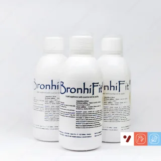 محلول خوراکی برونیفیت (BronhiFit) لک‌وترینا - حجم ۲۰۰ میلی‌لیتر